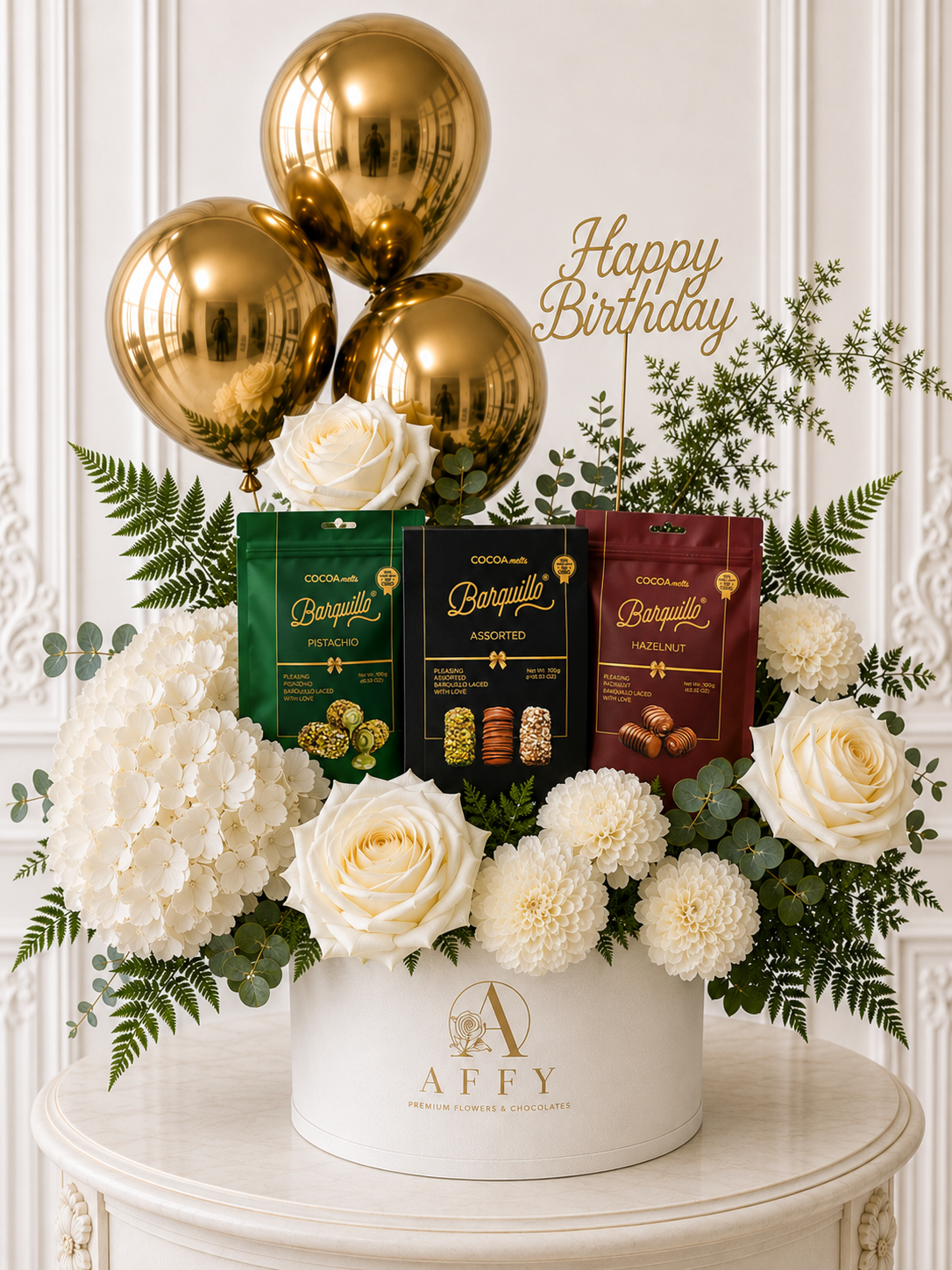 Birthday Grandeur Trio Packs Cocoa Melts