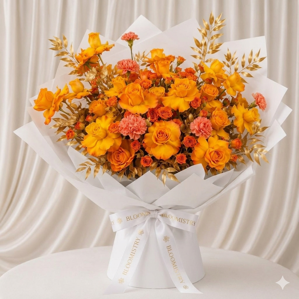 Marigold Opulence Bouquet