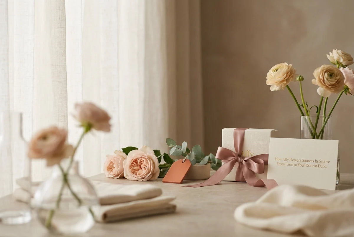 How Affy Flowers Sources Its Stems: From Farm to Your Door in Dubai