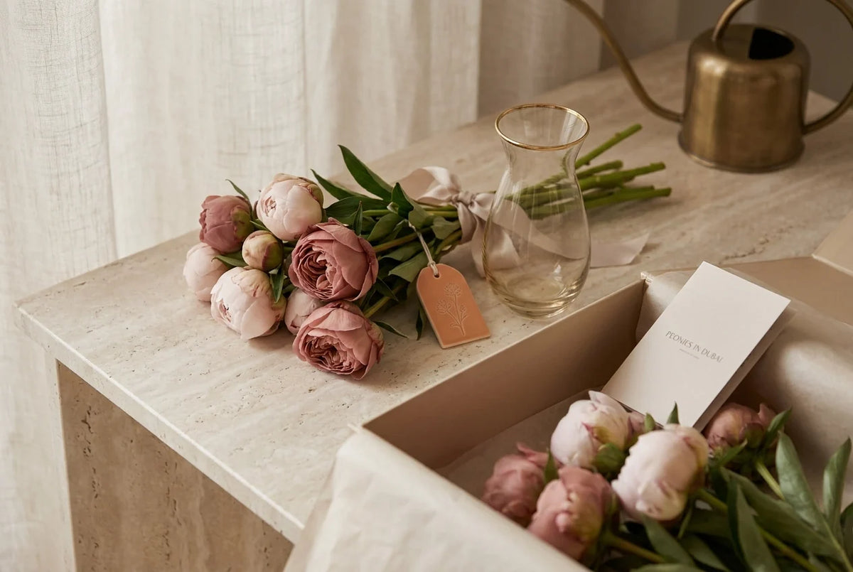 Peonies in Dubai: Season, Availability and How to Order Them at Their Best