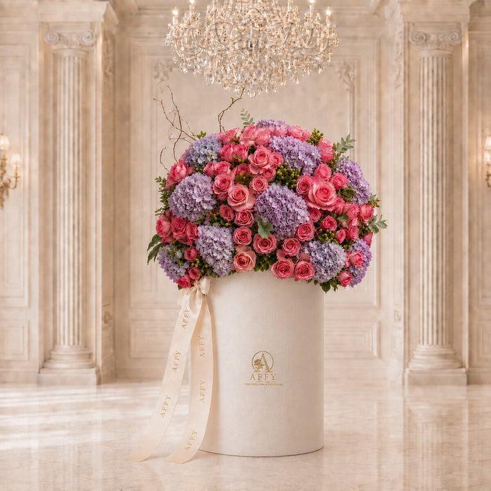 Pillar of Amethyst Rose Grandeur
