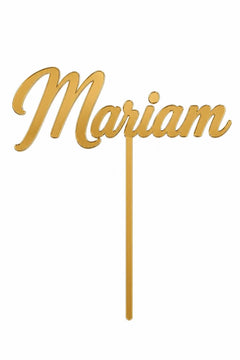 Personalised Acrylic Name Plate