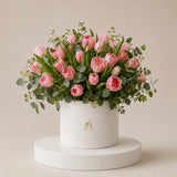 Ivory Tulip Reverie