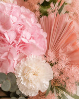 Her First Bloom baby girl hat box – close-up