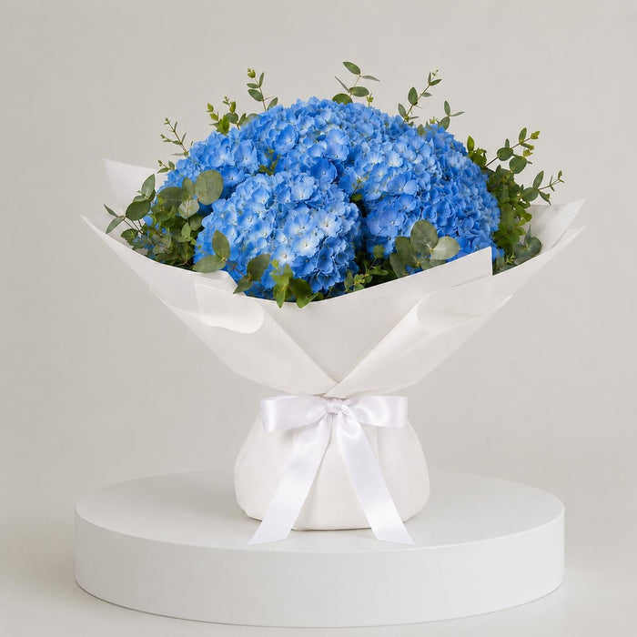 Blue Hydrangea Bouquet