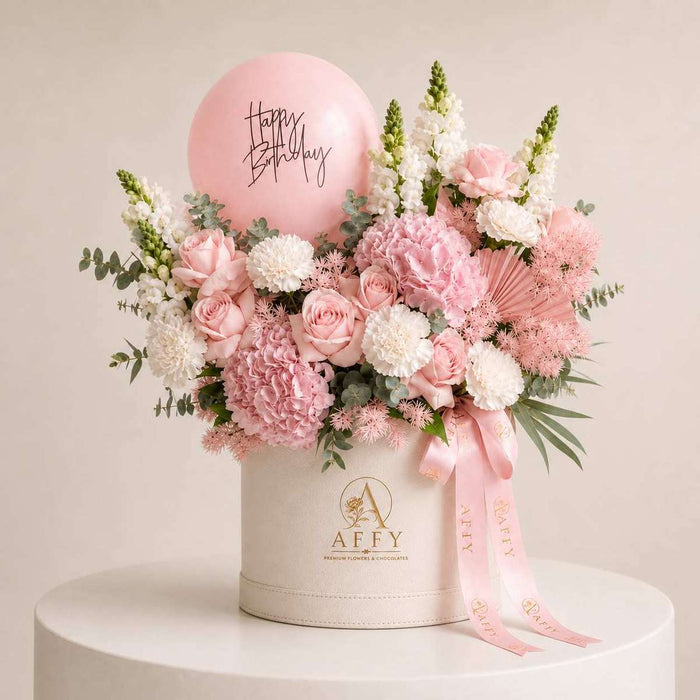 Birthday Blooms Blush Reverie
